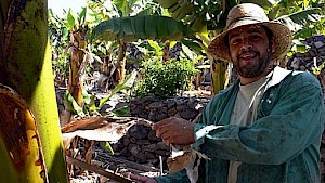 Der erstklassige Koch Fabian liebt Bananenmenüs